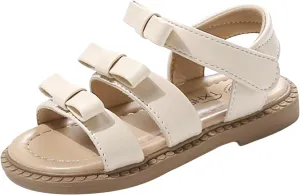 Kids Clear Glitter Jelly Sandal Girls Comfortable Sandals Summer New Childrens Bow Soft Bottom Shoes