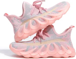 Kids Shoes Boys Girls Sneakers Lightweight Breathable Non Slip Strap Athletic Tennis Shoes for Running Walking Little Kid/Big Kid