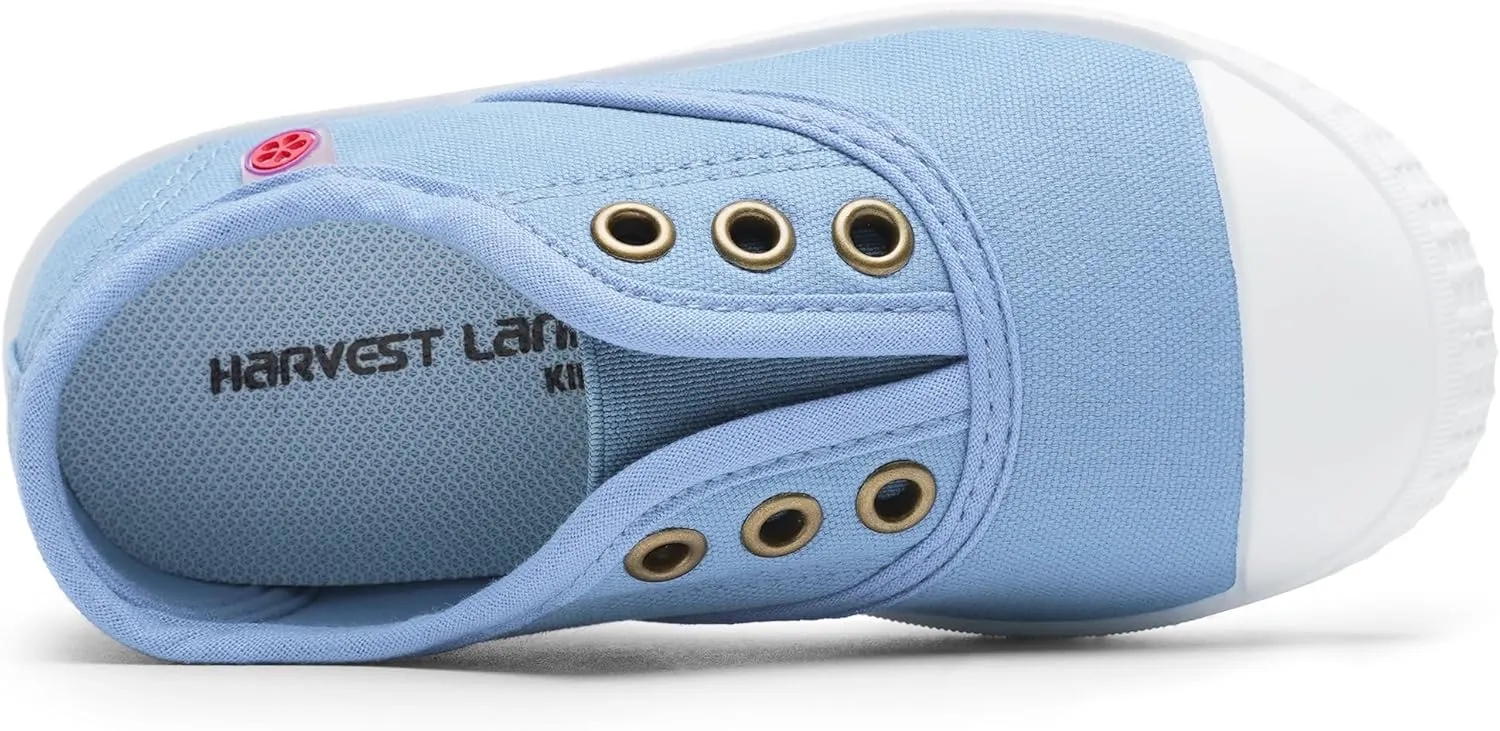 Kids Shoes Toddlers Canvas Sneakers Slip-on Comfortable Light Weight Causal Running Tennis Shoes for Boys Girls(Toddle/Little Kids/Big Kids)