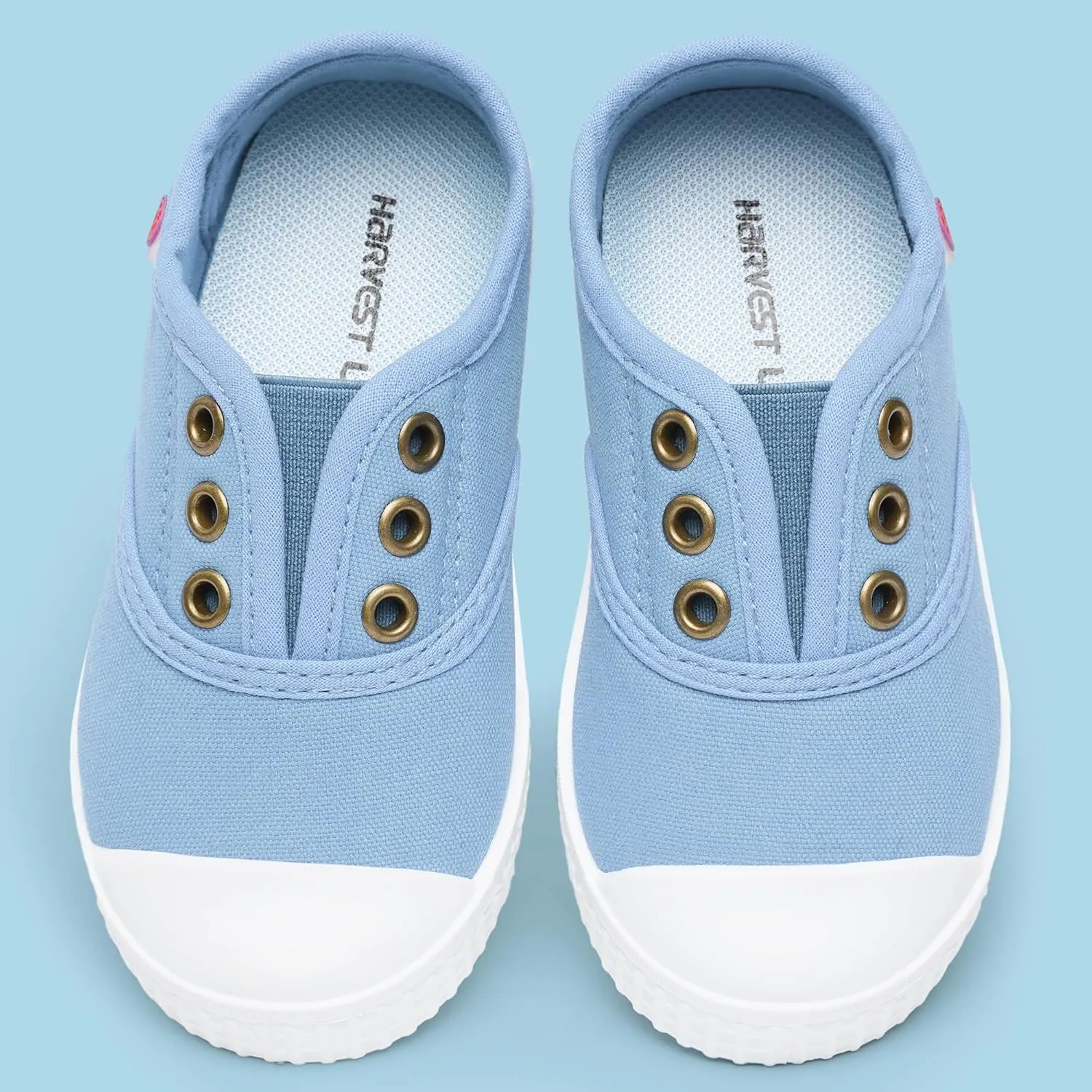 Kids Shoes Toddlers Canvas Sneakers Slip-on Comfortable Light Weight Causal Running Tennis Shoes for Boys Girls(Toddle/Little Kids/Big Kids)