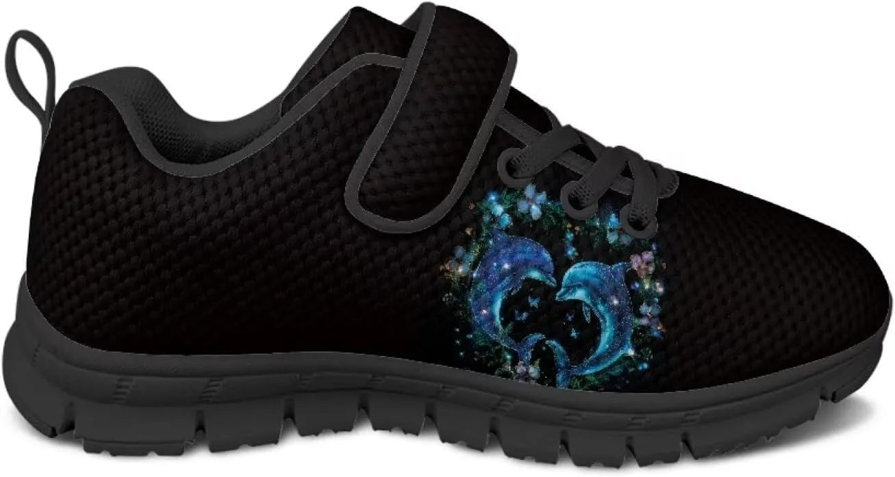 Kids Tennis Shoes Non-Slip Sneakers for Girls Slip On Running Shoes