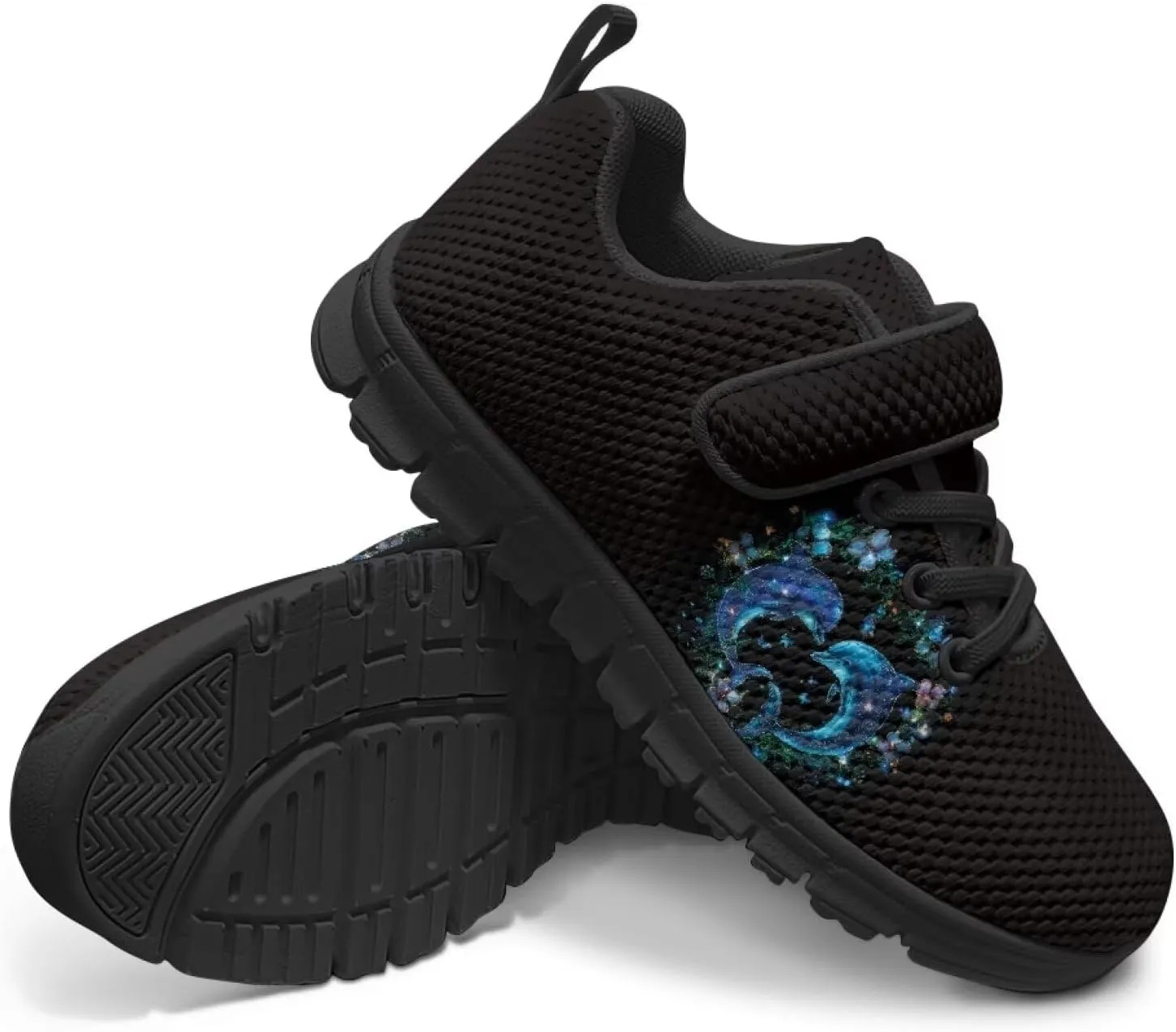 Kids Tennis Shoes Non-Slip Sneakers for Girls Slip On Running Shoes