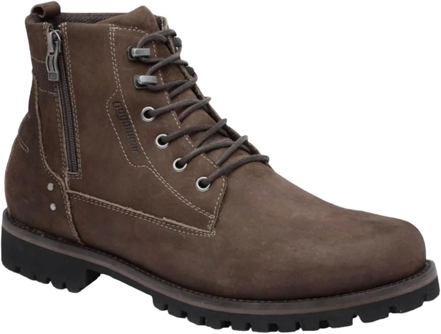 King USA Texas Motorcycle Boots - Mens Combat 6" Work Boot Leather Construction Industrial