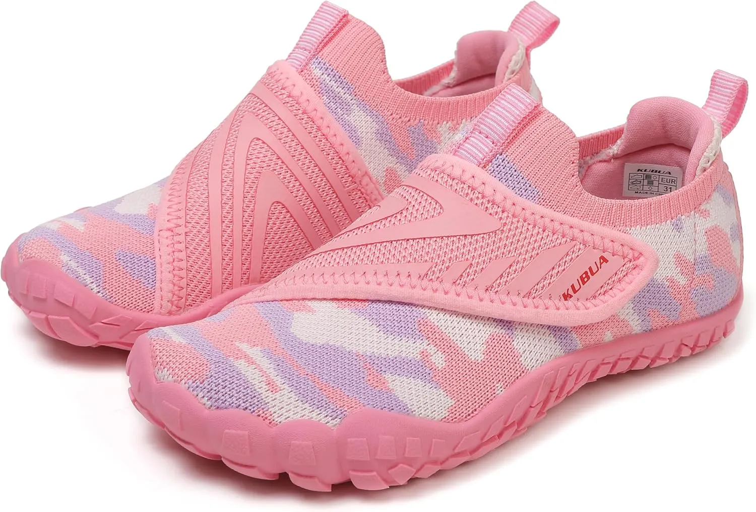 KUBUA Kids Hiking Water Shoes Boys Girls Barefoot Shoes Multifunctional Tennis Sneakers Toddler Little Big Kid