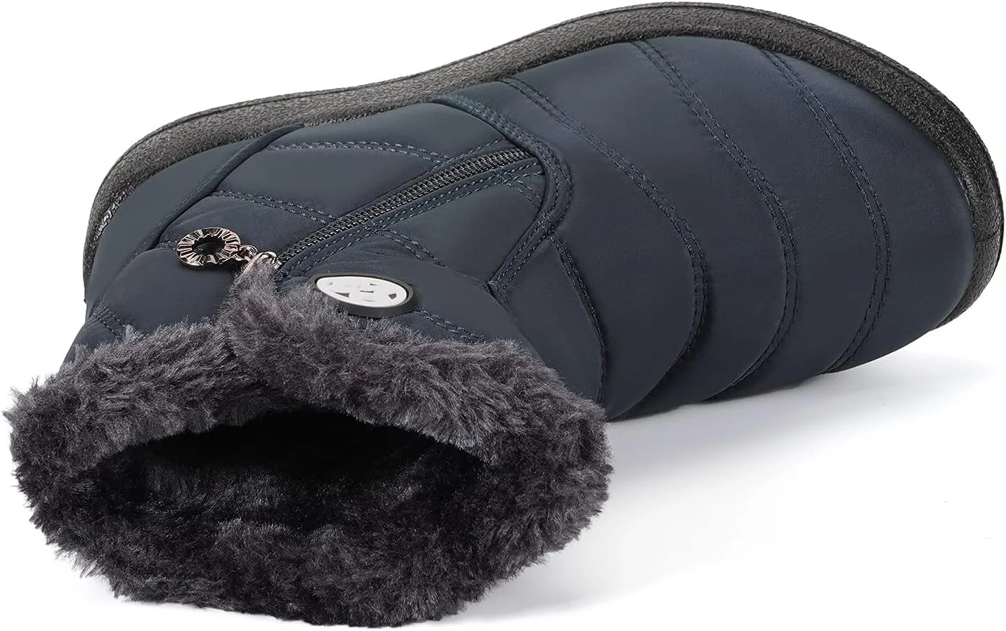 KVbabby Girls' Boys' Snow Boots Winter Boots Ankle Boots Kids Boots Warm Fur Anti-Slip