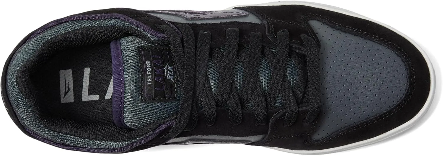 Lakai Men's Telford Low Skate Shoes - Classic Low Top Sneakers