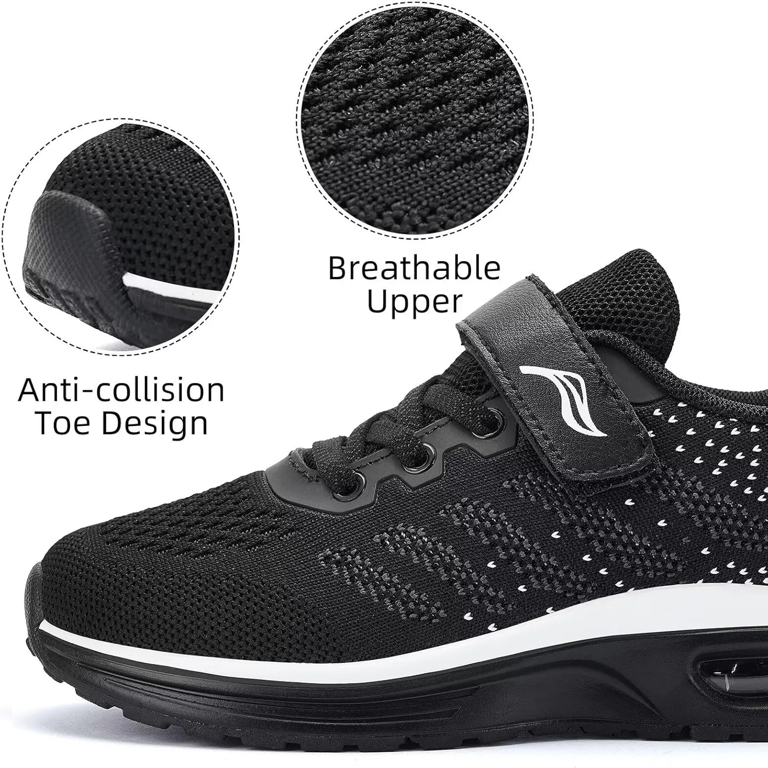Lamincoa Toddler/Little Kids Boys Girls Lightweight Sneakers Unisex-Child Air Running Non-Slip Athletic Tennis Shoes