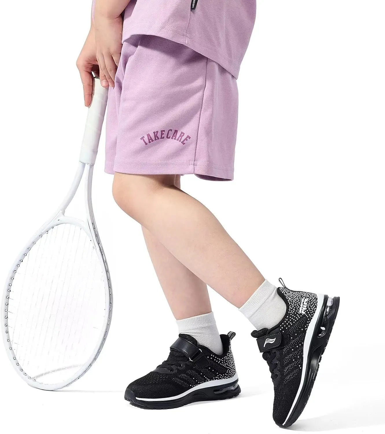 Lamincoa Toddler/Little Kids Boys Girls Lightweight Sneakers Unisex-Child Air Running Non-Slip Athletic Tennis Shoes