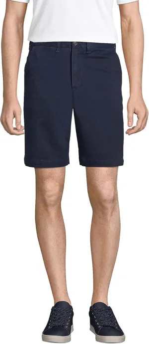 Lands' End Men's Big 9 Inch Comfort Waist Comfort First Knockabout Chino Shorts