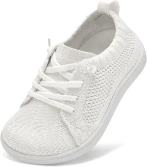 LeIsfIt Toddler Shoes Girls Boys Wide Shoes Kids Zero Drop Minimalist Sneakers Barefoot Slip on Tennis Sneakers