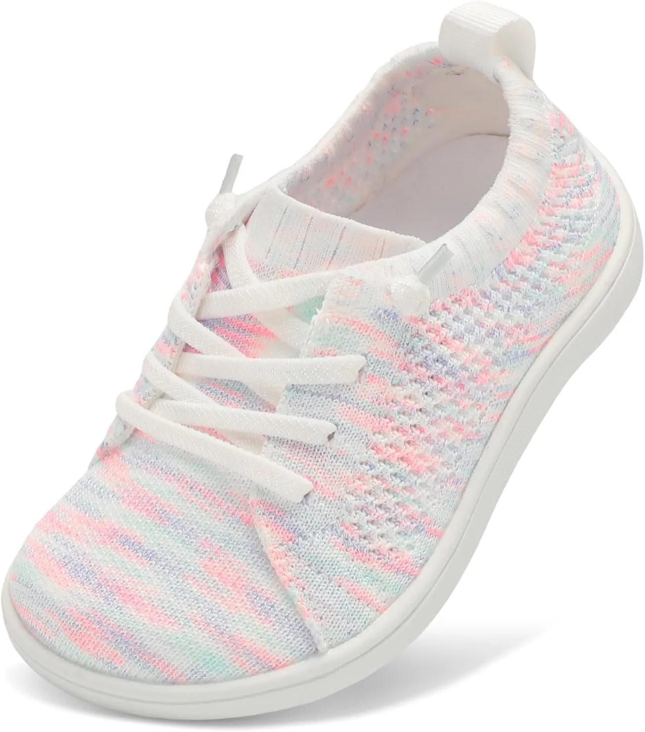 LeIsfIt Toddler Shoes Girls Boys Wide Shoes Kids Zero Drop Minimalist Sneakers Barefoot Slip on Tennis Sneakers