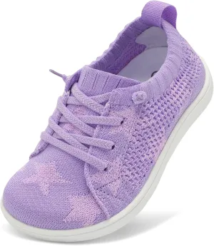 LeIsfIt Toddler Shoes Girls Boys Wide Shoes Kids Zero Drop Minimalist Sneakers Barefoot Slip on Tennis Sneakers