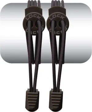 Lock Laces - Elastic No Tie Shoelaces 1 Size Fits All for Kids Adults Tieless Shoe Laces Tennis Shoes Sneakers