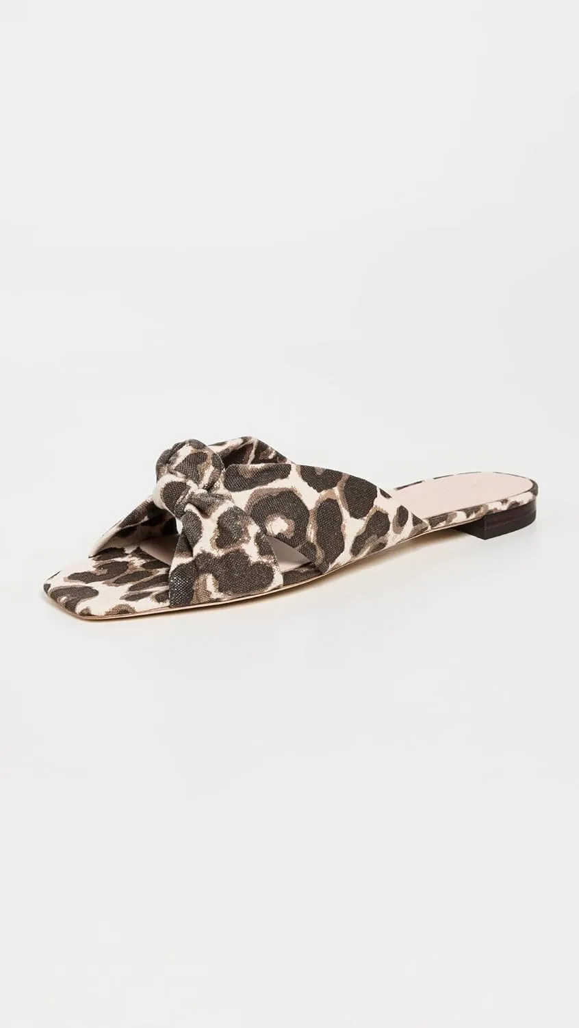 Loeffler Randall Women's Claudette Mignon Knot Flat Sandals