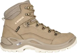 LOWA Womens Renegade GTX Mid Ws Nubuck Sand Apricot Boots 6.5 US