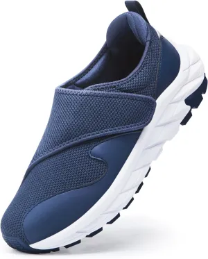 Men Diabetic Shoes Wide Width Shoes with Adjustable Closure for Swollen Feet Non-Slip Air Cushion Bottom Sneakers