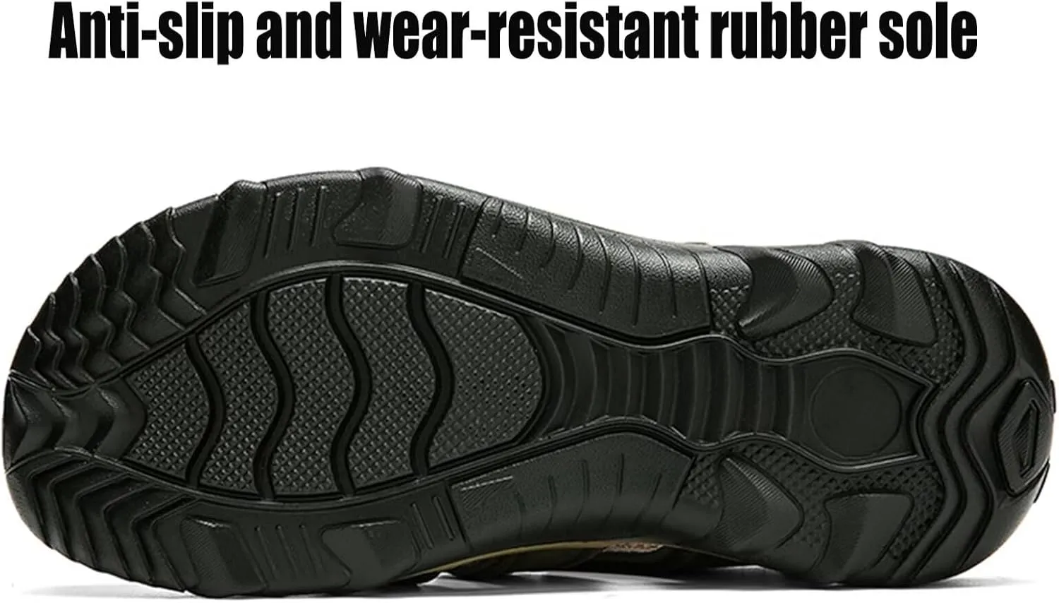 Mens Adjustable Hiking Sandals Leather Outdoor Summer Beach Fisherman Water Shoes Casual Closed Toe Walking Trekking Sandals