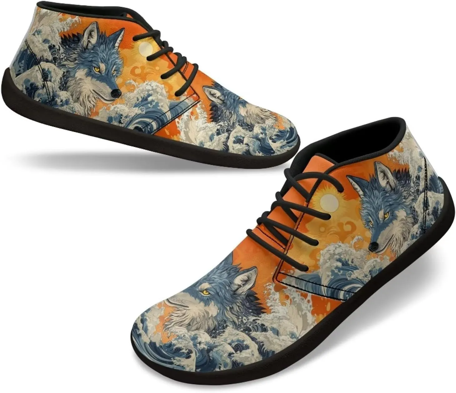 Mens Barefoot Shoes Hiking Shoes Waterproof Wide Toe Box Shoes for Men