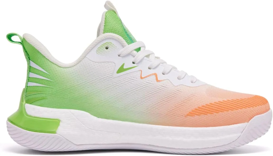 Men's Basketball Shoes Fashion Breathable Sneakers Comfortable Leightweight Running Athletic Lace-Up Non Slip Sport Outdoor Shoe