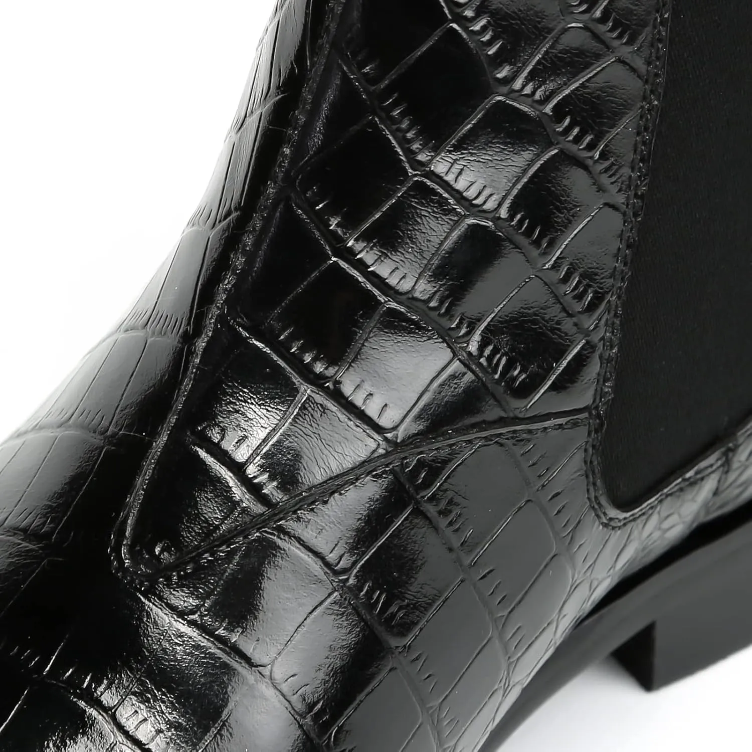 Mens Chelsea Boots Leather Dress Boots for Men Casual Cowboy Boots Chukka Ankle Chelsea