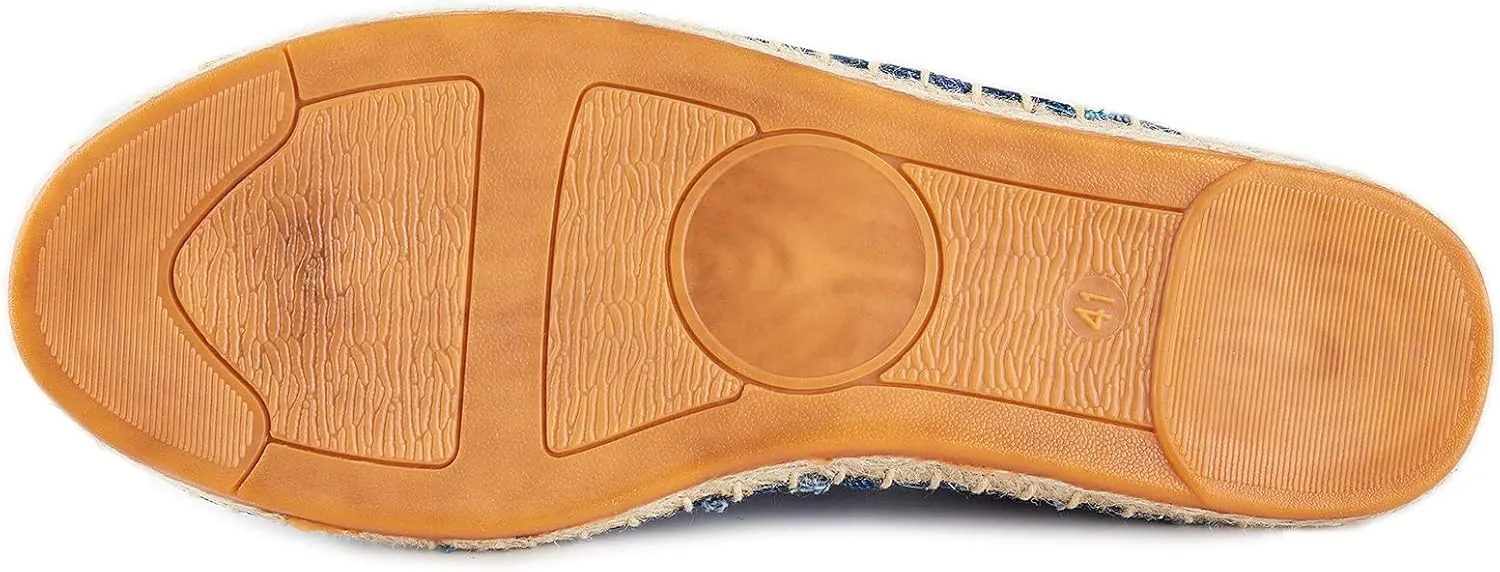 Men's Classic Slip on Flat Espadrilles
