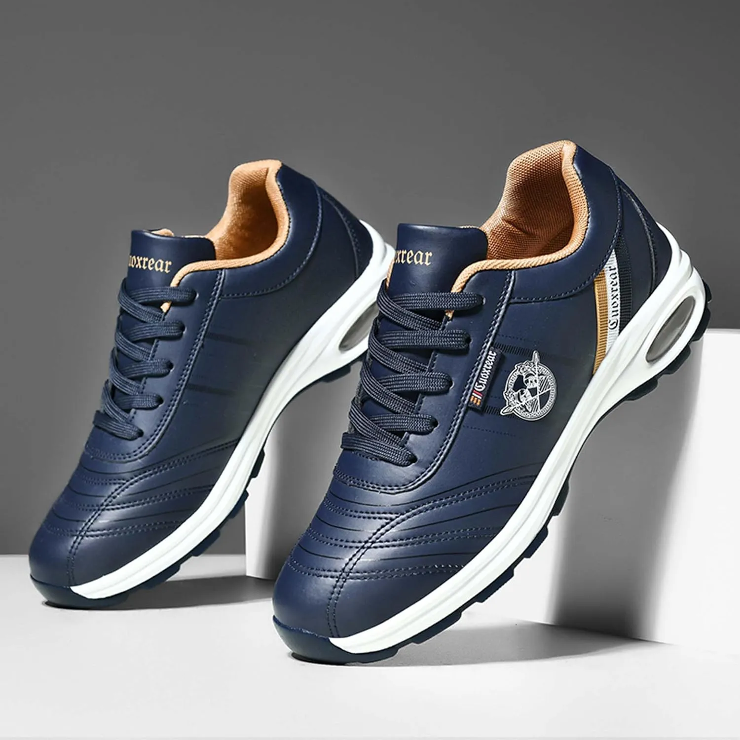 Men's Fall and Winter Fashion Street Casual Shoes Big Size Air Cushion Sneakers