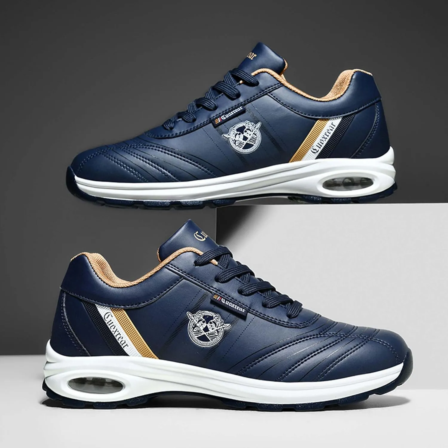 Men's Fall and Winter Fashion Street Casual Shoes Big Size Air Cushion Sneakers