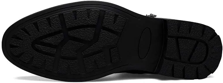 Men's Genuine Cowhide Chelsea Boots,Fashion Oxford Boots,Casual Chukka Boots,Men's Outdoor Business Casual Boots,Zipper,Hand Stitching,Formal Shoes