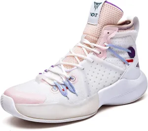 Men's High Top Basketball Shoes Fashion Running Sneakers Non Slip Training Athletic Shoes