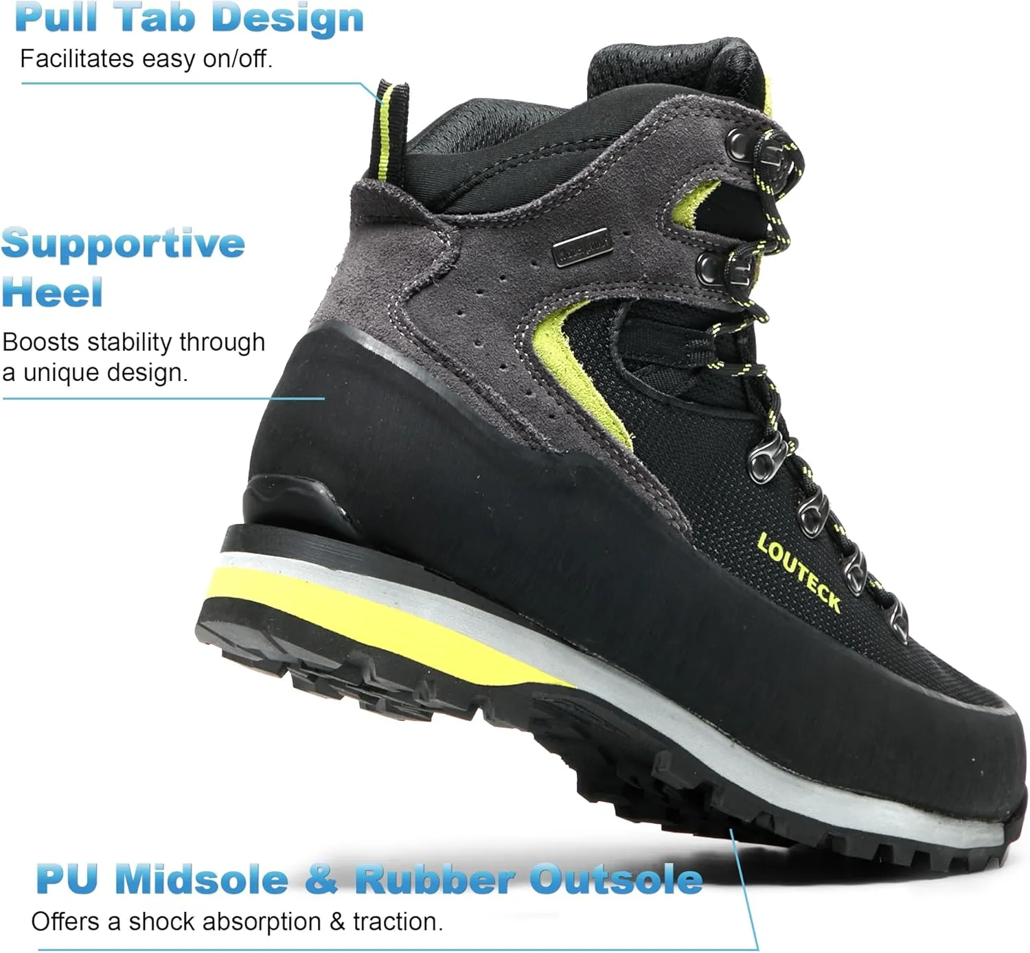 Men's Hiking Boots – Durable and Comfortable Men's Climbing Boots for Rugged Outdoor Adventures, Perfect for Hiking, and Climbing