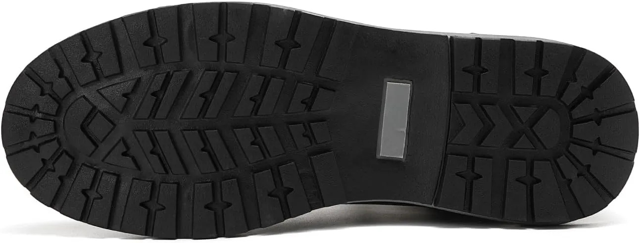 Mens Snow Boots Outdoor Warm Winter Boots Non Slip Fur Lined Shoes