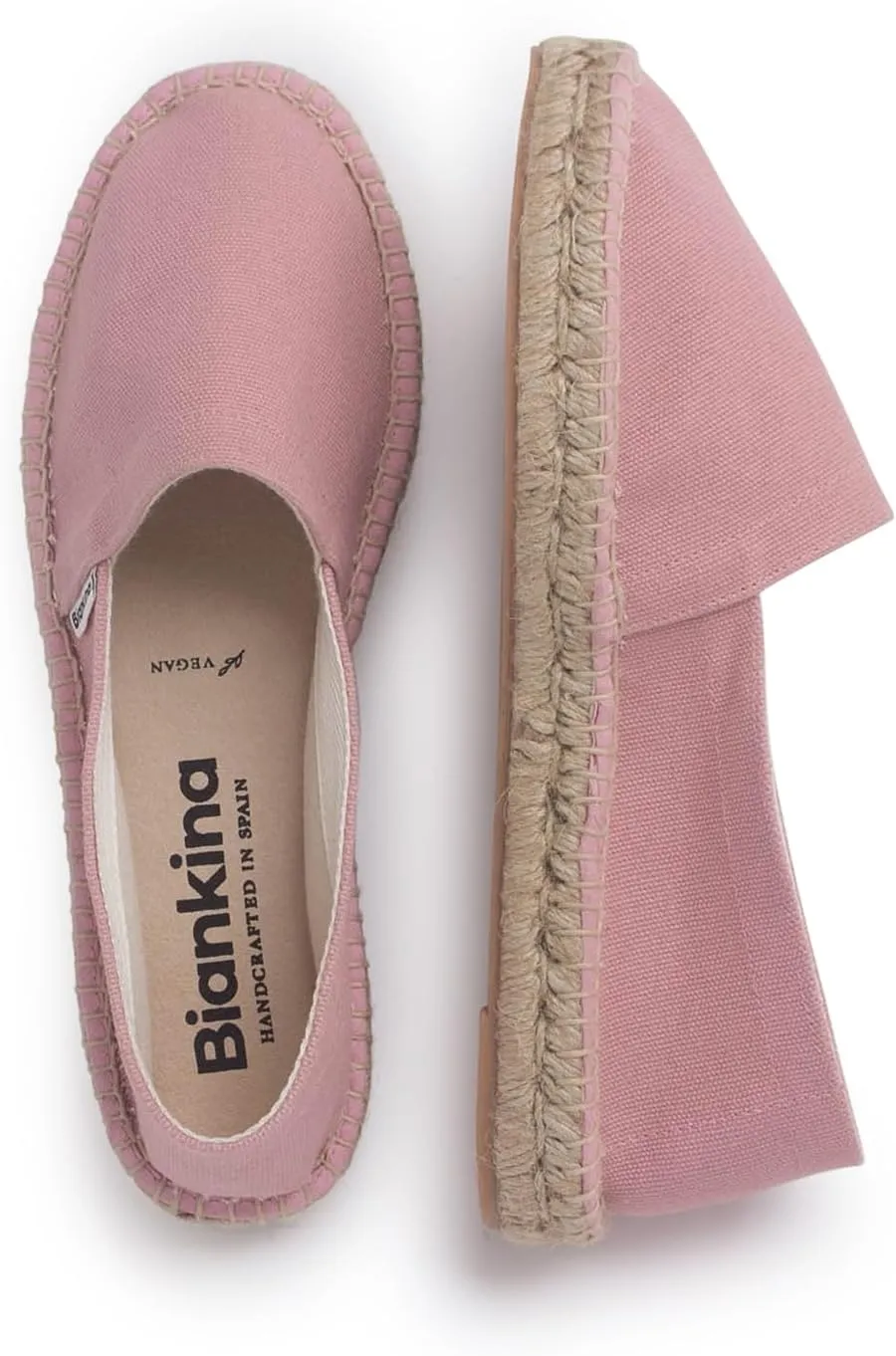 Mila Espadrille Flats: Sustainable, Vegan, Classic Style. Made in Spain