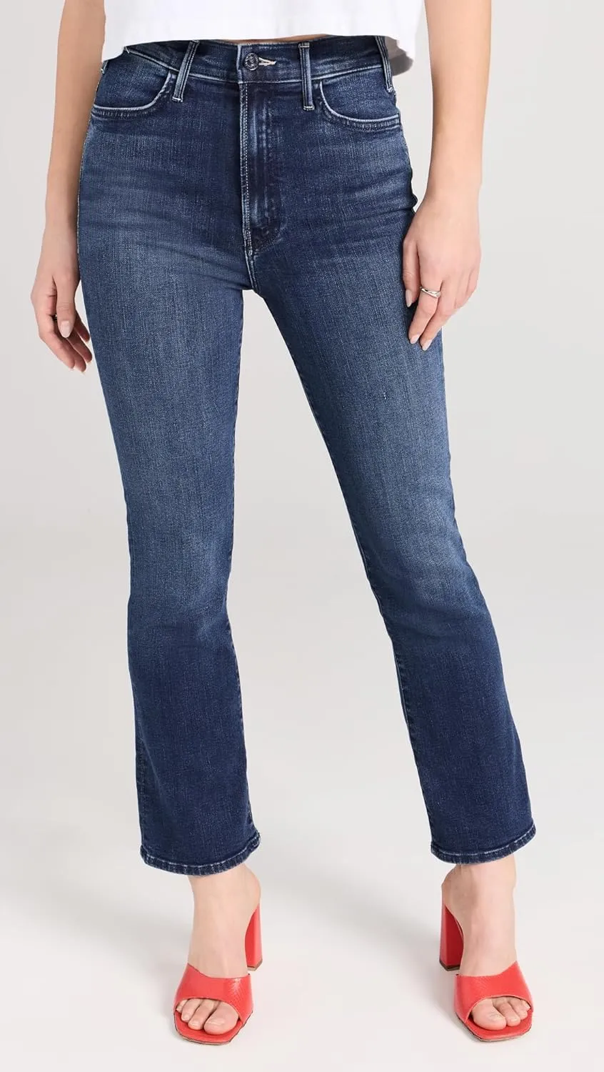 MOTHER Women's The Hustler Ankle Fray Jeans