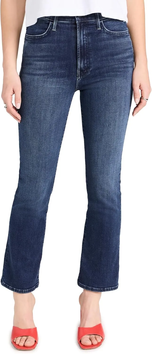 MOTHER Women's The Hustler Ankle Fray Jeans