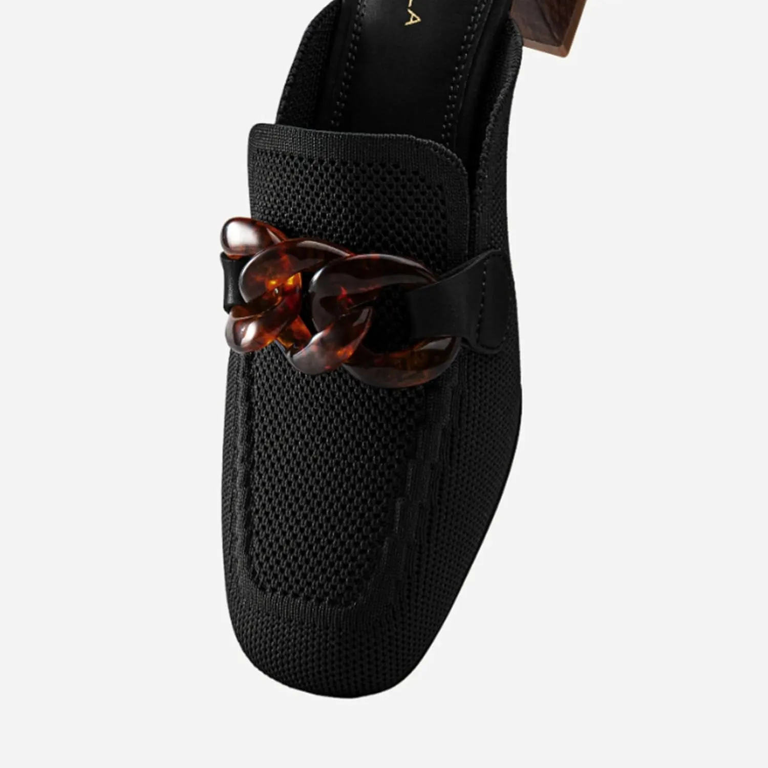 Mousse Fit Women Flat Mules Commute Pointed Toe Mules Flats Slip On Slides Walking Shoes