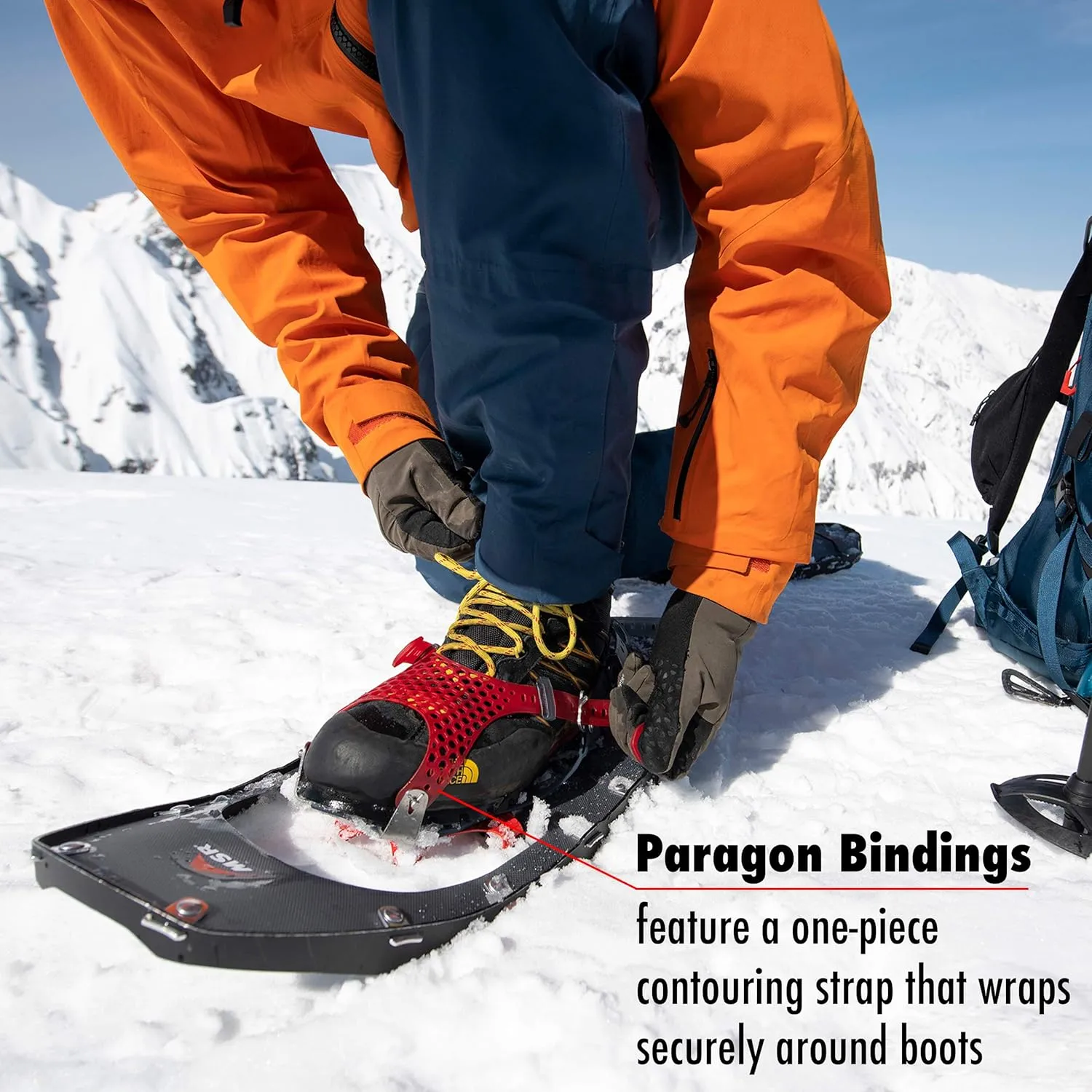 MSR Lightning Ascent Backcountry & Mountaineering Snowshoes with Paragon Bindings