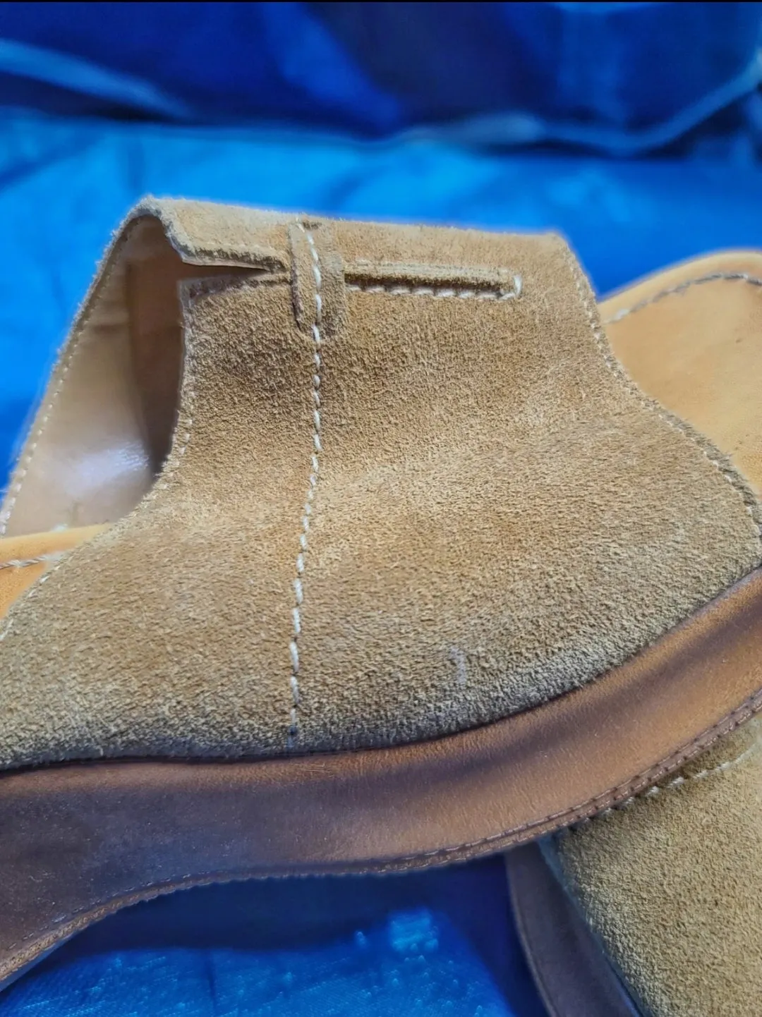 Mules camel boho 90s