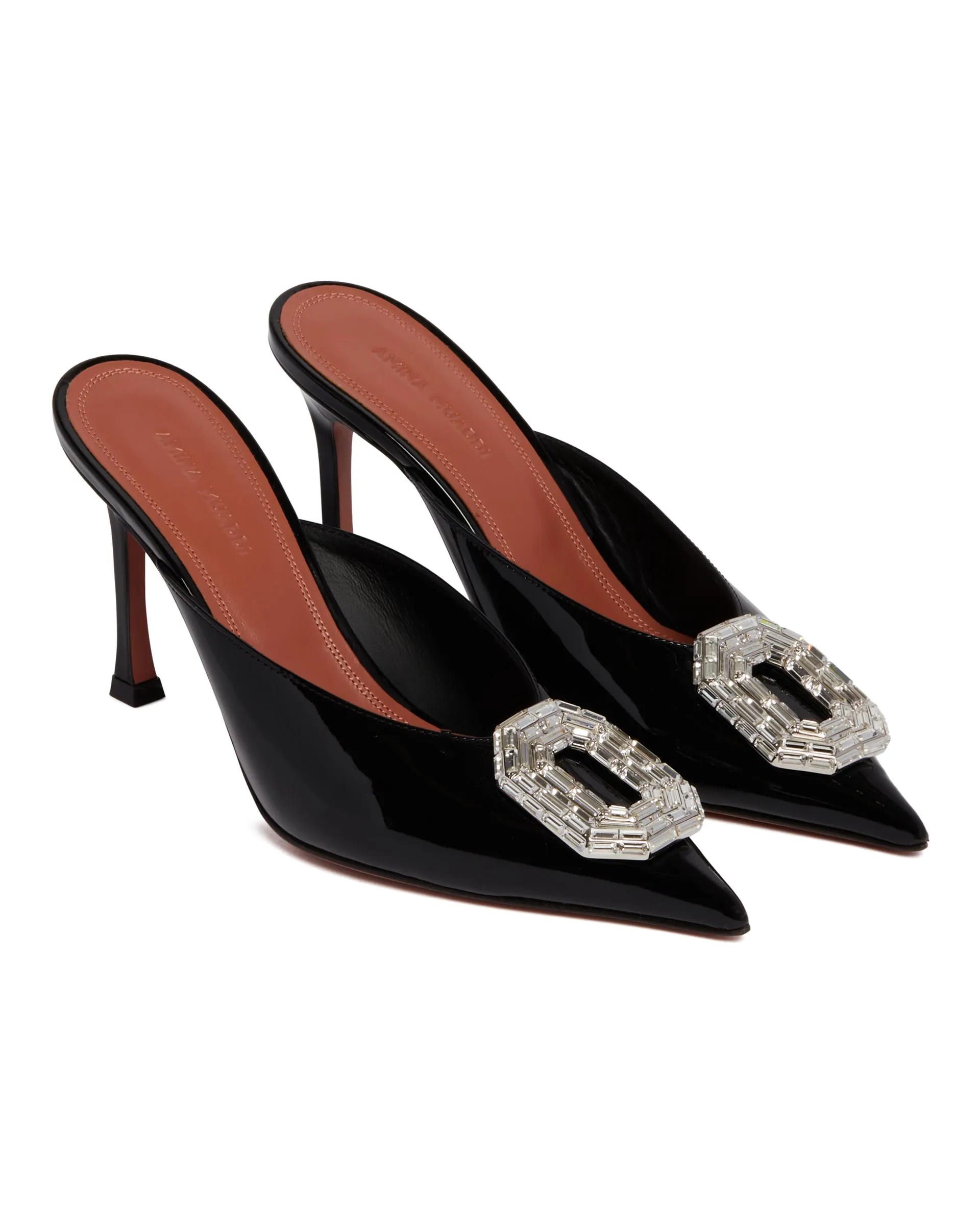 Mules Camelia Nere