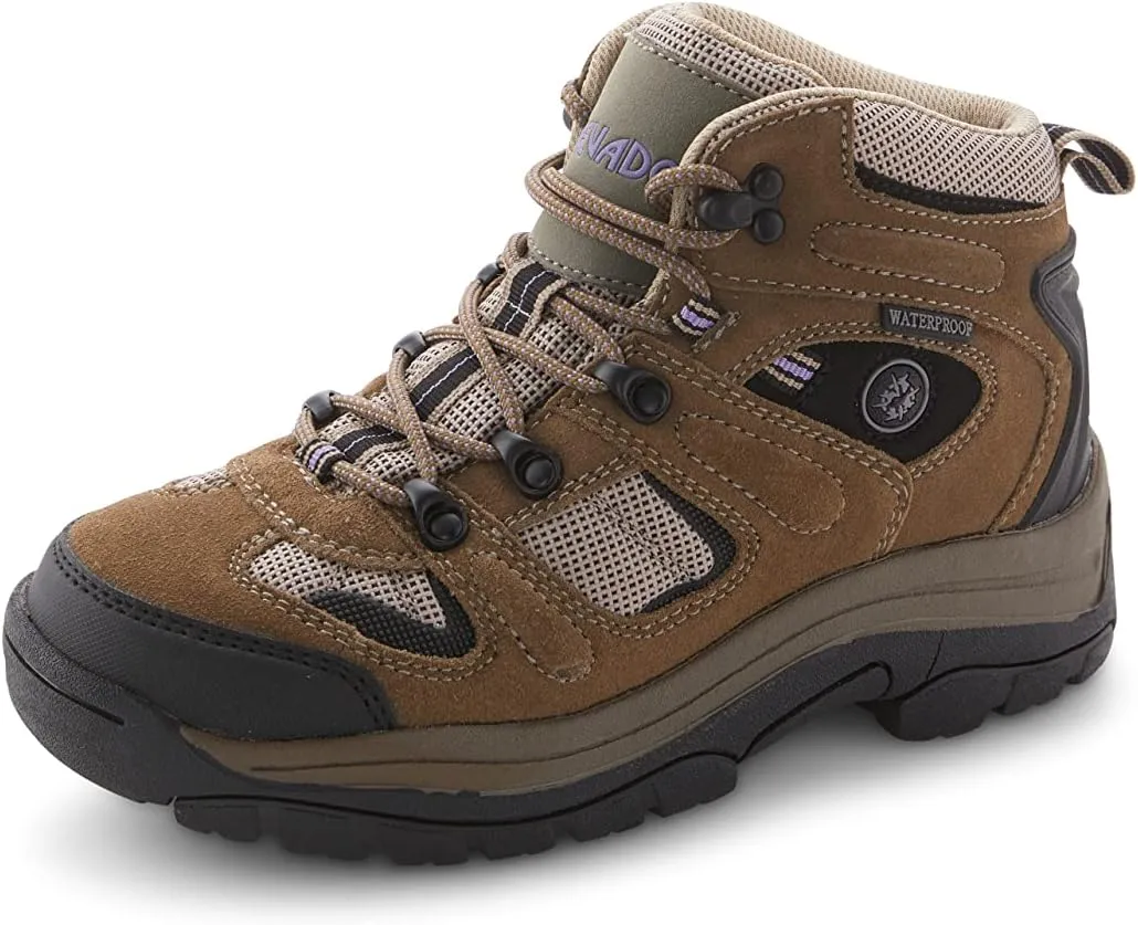 Nevados Klon Mid Hiking Boots for Women, Water Resistant, Multi-Terrain Lug Pattern, Comfortable & Weather Proof Structure Rubber Traction Outsole Cradled Footbed