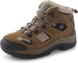 Nevados Klon Mid Hiking Boots for Women, Water Resistant, Multi-Terrain Lug Pattern, Comfortable & Weather Proof Structure Rubber Traction Outsole Cradled Footbed