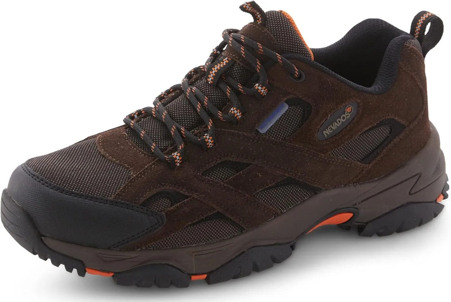 Nevados XP Men's Boomerang II Low Waterproof Hiking Boots | Lightweight for Trail, Walking, Summer Outdoors | Comfortable w/Memory Foam | Rugged Carbon Rubber Sole