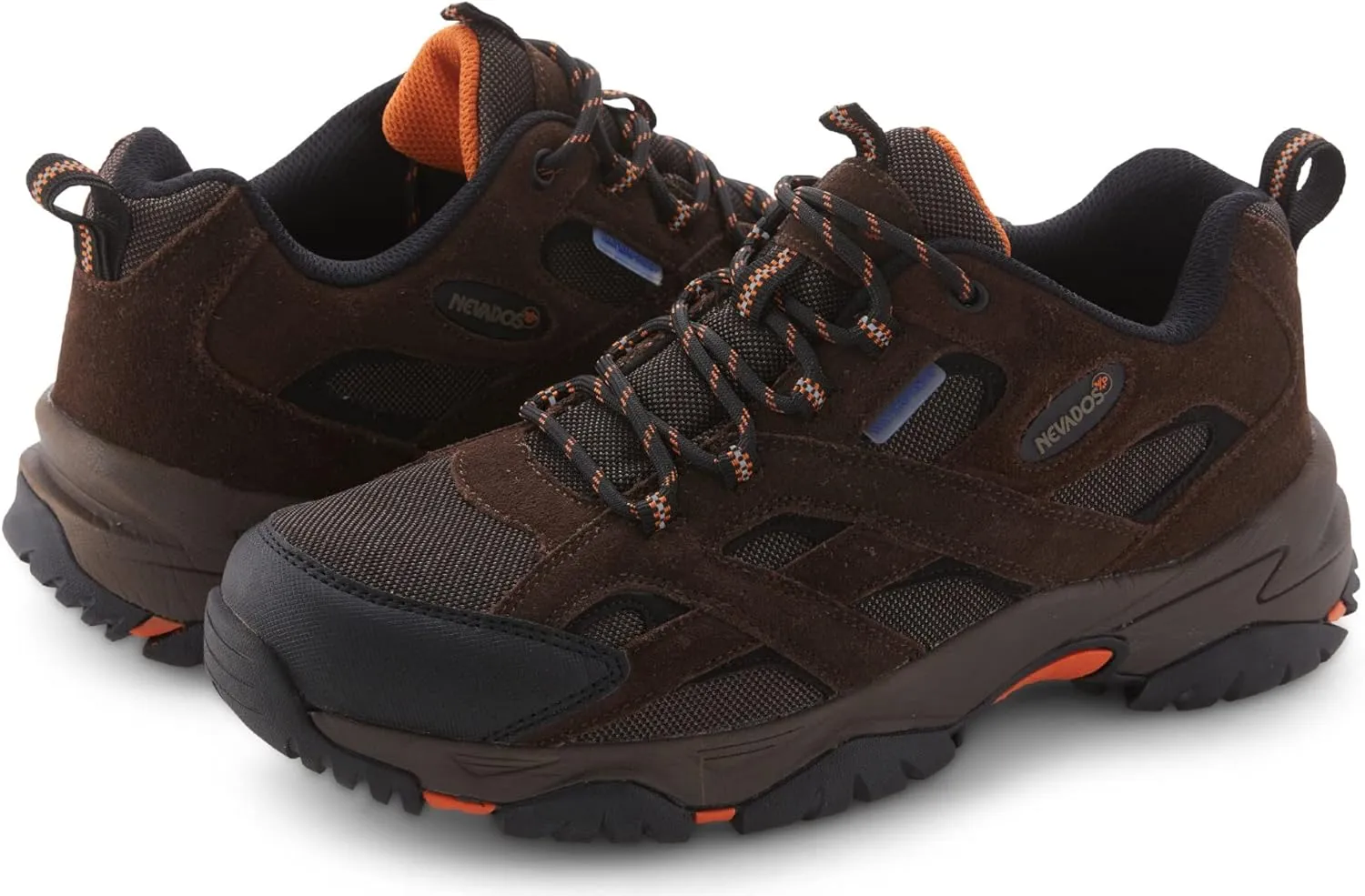 Nevados XP Men's Boomerang II Low Waterproof Hiking Boots | Lightweight for Trail, Walking, Summer Outdoors | Comfortable w/Memory Foam | Rugged Carbon Rubber Sole