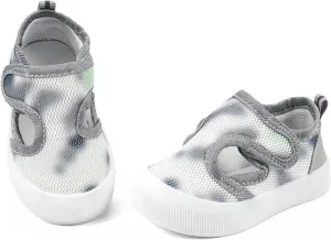 OAISNIT Baby Boy Girl Sandals Lightwight Breathable Summer Mesh Sneakers Non-Slip Toddler First Walking Shoes 6 12 18 24 Months
