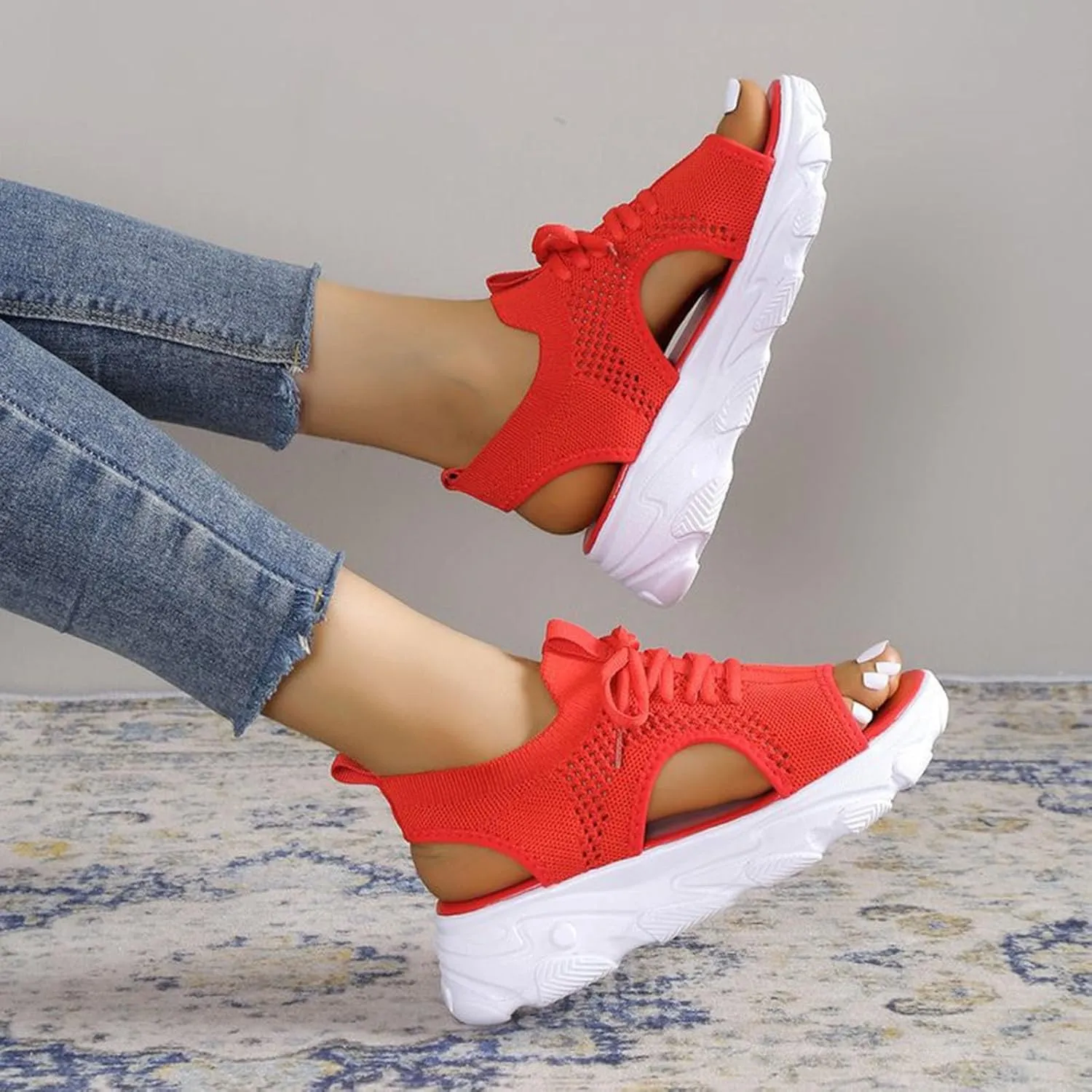 Orthopedic Sandals for Women Arch Support Sandals Bohemia Walking Sandal Comfortable Hiking Sandal Summer Beach Shoes