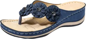 Orthopedic Wide Sandals for Women 2025 Dressy Summer Comfortable Clark Sandals Casual Slip on Flats Flip Flops for Ladies