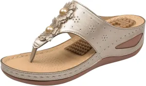 Orthotic Sandals for Women Adjustable Strap Arch Support Recovery Footwear Comfortable Walking Slides Plantar Fasciitis Relief Summer Outdoor