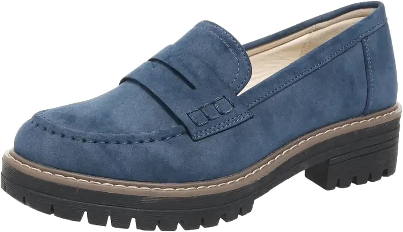 Orthoture-Orthopedic Platform Loafers Comfort Orthopedic Shoes, Womens Round Toe Walking Shoe, Slip on Shoes