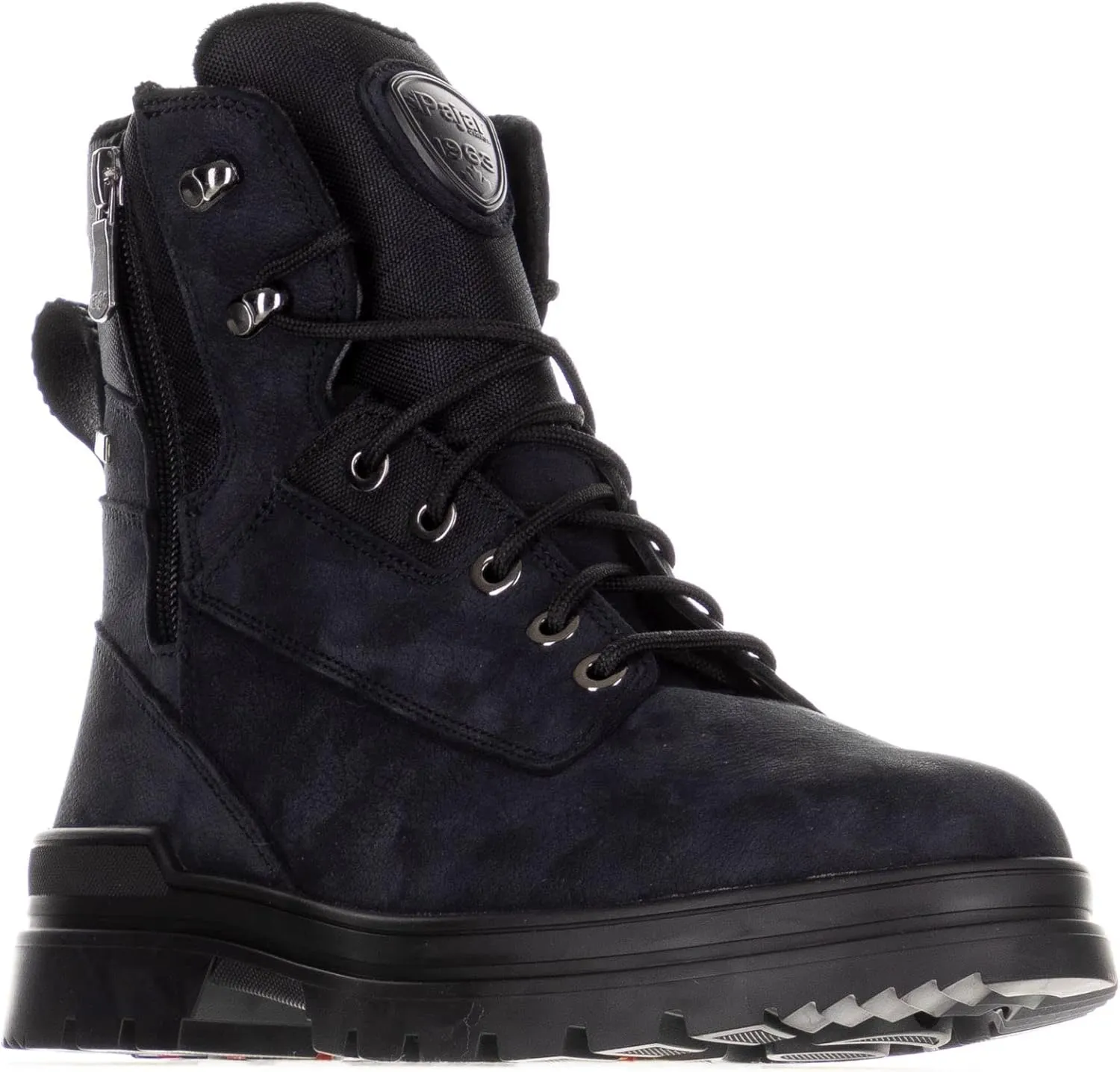 PAJAR Men's Winter Snow Waterproof Leather Nylon Maddox Boots