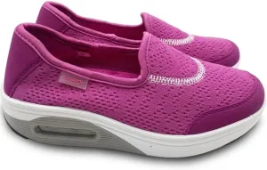 Platform Wedge Loafers for Women Comfortable |Thick Rocking Bottom | Womens Slip On Sneakers Lightweight | Women's Walking Shoes Work Long Hours