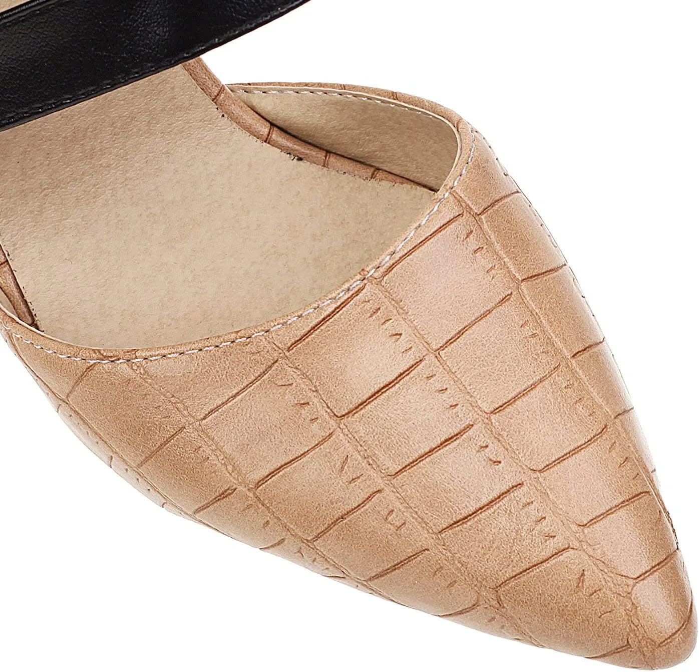 Pointed Toe Stilettos for Women Dressy Summer Fashion Back Zip Ankle Strap Hollow Closed Toe Super High Heel Sandals Comfy Casual Plaid Shoes